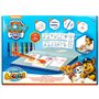 Paw Patrol - Spray Pen Set Deluxe (PW22368) - Kit de Stylos Pulvérisateurs pour Colorier et Dessiner - 12 Stylos et 16 Pochoirs 