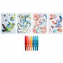 Disney Lilo & Stitch - Spray Pen Set (ST23364) - Kit de Stylos Pulvérisateurs pour Colorier et Dessiner - 7 Stylos et 6 Pochoirs