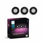 Philips Hue White & Color Ambiance Xamento spots encastrés par 3