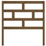 Tête de lit Marron miel 106x4x100 cm Bois massif de pin