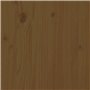 Tête de lit Marron miel 106x4x100 cm Bois massif de pin