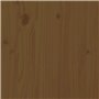 Tête de lit Marron miel 206x4x100 cm Bois massif de pin