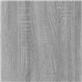 Mobiletto Laterale Grigio Sonoma 60x30x50 cm Legno Multistrato