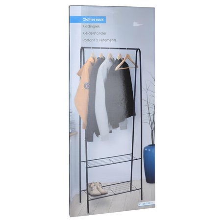 Self Import Agencies ETAGERE À VÊTEMENTS/CHAUSSURES - 61X34X152CM - METAL
