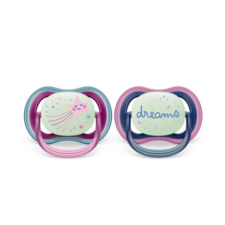 2 Philips Avent Sucette ultra air - légères