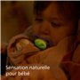 2 Philips Avent Sucette ultra air - légères, aérées et phosphorescentes pour bébés âgés de 6 à 18 mois, sans BPA, avec étui de t