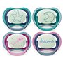 Lot de 2 sucettes Ultra Air Nuit 0-6 mois Phosphorescent - Philips Avent