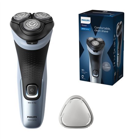Philips Electric Shaver Series 3000x - rasoir électrique Wet & Dry pour hommes