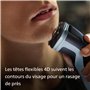 Philips Electric Shaver Series 3000x - rasoir électrique Wet & Dry pour hommes, couleur Bleu céleste, technologie SkinProtect, t