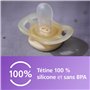 Philips Avent Sucettes Ultra Start, sucettes orthodontiques pour nouveau-nés de 0 à 2 mois, sans BPA, avec étui de stérilisation