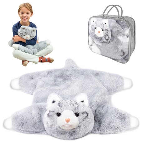 Couverture Lestée Pour Enfants | Calme Et Réconfortant | Animaux Lestés | Peluche Lestée Lestés Sensoriels | Couverture Troubles