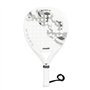 VirtuFit Raquette de padel hybride - Blanc - Gris