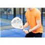 VirtuFit Raquette de padel hybride - Blanc - Gris