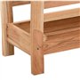 vidaXL Porte-revues 40x26,5x38,5 cm Bois Massif de Noyer