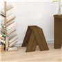 Sgabelli 2 pz Miele 40x40x45 cm in Legno Massello di Pino