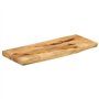 5 cm Bord Vivant Bois Massif manguier