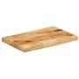 5 cm Bord Vivant Bois Massif manguier