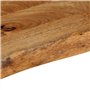 vidaXL Dessus de Table à Bord Vivant 40x30x3,8 cm Bois Massif manguier, Dessus de Table en Bois, Dessus de Table d'appoint, Dess