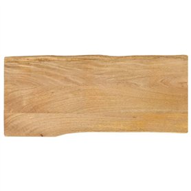 vidaXL Plateau de table en bois massif avec manche 100 x 40 x 2