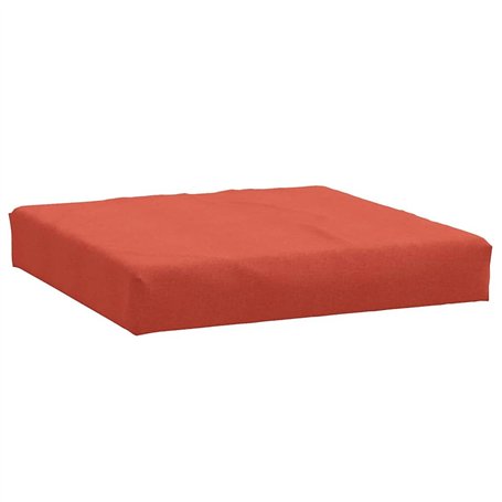 vidaXL Coussin de Palette Rouge mélangé 60x60x9