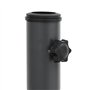 vidaXL Base de Parasol pour mâts Ø32/35/38 mm 11 kg carré, Base de Parapluie, Support de Parasol, Base de Parasol de Patio, Supp