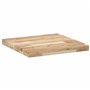 vidaXL Dessus de table carré 50x50x4 cm bois massif d'acacia