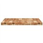 vidaXL Dessus de Table carré 70x70x4 cm Bois Massif d'acacia