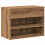 vidaXL Banc à Chaussures chêne Artisanal 60x30x45 cm Bois d'ingénierie