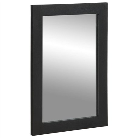 vidaXL Miroir de Bain Noir 50x70x2