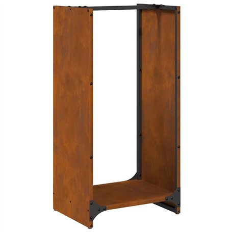 VidaXL Étagère à Bois 40x30x80 cm Acier résistant aux intempéries