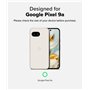 Ringke Easy Slide Tempered Glass Compatible avec Verre Trempé Google Pixel 9a [2 Pack] Qualité HD Transparent Anti-Rayures 9H Du