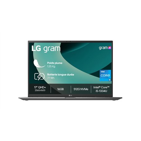 PC portable 17" gram 17Z90RU-G.AP55F - 1