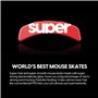Superglide2 Patins de Souris avec Surface texturée à Vitesse contrôlable en Verre Ultra résistant et Semelle Lisse et Durable po