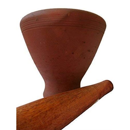 XL Laos Meurtrier en Ton - avec Coulisseau en bois