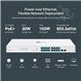 TP-Link Festa FS318GP Commutateur PoE+ Gigabit 18 Ports, 16 Ports PoE, Budget de 150 W, Gestion Cloud, QoS pour vidéosurveillanc