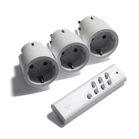 IT3-2300 Lot de 3 Prises télécommandées 2300 W + 1 émetteur Manuel IT3-2300