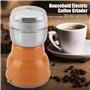 Moulin à café, Moulin à café électrique avec Lame en Acier Inoxydable Durable utilisé pour moudre Les Grains de café, Les Noix,
