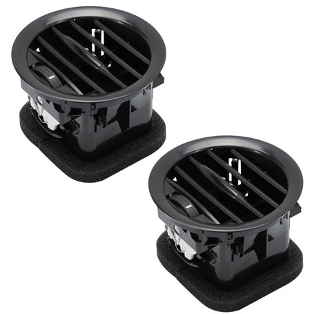 GNXfixt Lot de 2 grilles d'aération pour Corsa D Adam 13180765 13180868 13363313 Buse d'air Buse d'aération