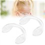 20 Paires de Plaquettes de Nez en Forme de U en Silicone Souple Plaquette de Nez Antidérapante Enfants Lunettes Lunettes Lunette