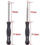 Hippotech Lot de 12 outils de réglage de carburateur avec tournevis acircle pour carburateur commun à 2 cycles - Outil de réglag