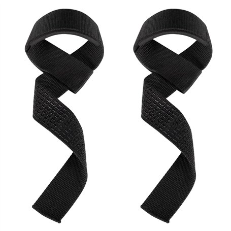 Carehabi Sangle Musculation - Sangle de Tirage Musculation - Sangle Poignet Musculation - Straps Musculation - Accessoires Salle