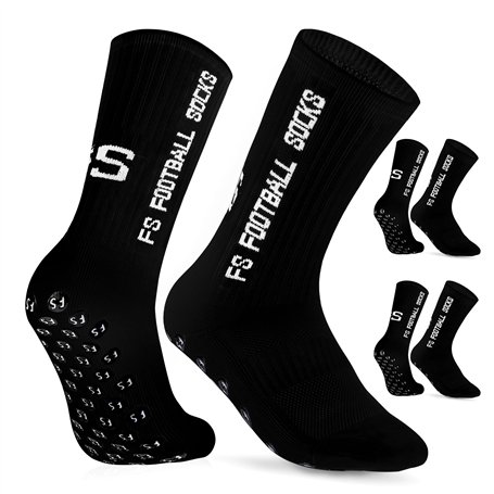 Dinjunxi Chaussette Antidérapante Foot 2 Paires Chaussettes Antiderapantes Homme Femme