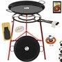 COMBOI Kit brûleur à paella gaz butane 50 cm