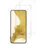 Lot de 2 films de protection d'écran en verre blindé compatible avec Samsung Galaxy S22 5G, film de protection d'écran [pas de v