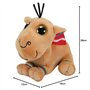 Ty - Peluche - Beanie Boos - Chameau - Jamal - Marron avec Bosse Rouge - Yeux dorés Grands et Scintillants - La Douce Bonhomme a