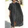 YOUKD Femmes D'été Cardigan Maxi Robe Bohème Plage Coverup Robe Longue Kimono Taille Unique