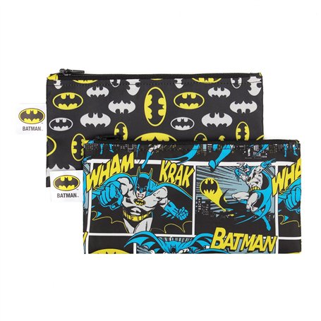 Bumkins - Sac à collations - Petit (2 paquet) - Batman