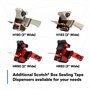 Scotch H180 Distributeur de ruban d'emballage industriel pour ruban de 2" - Léger et portable pour emballage commercial, expédit