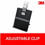 3M Porte-documents de bureau - Clip réglable pour maintenir les documents en mode portrait et paysage pour une visualisation fac