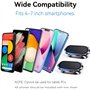 【Lot De 2】Support Telephone Voiture Magnetique【Tout Métal】Aimant Telephone Voiture【360°】Porte Telephone Voiture Aimanté【mains Li